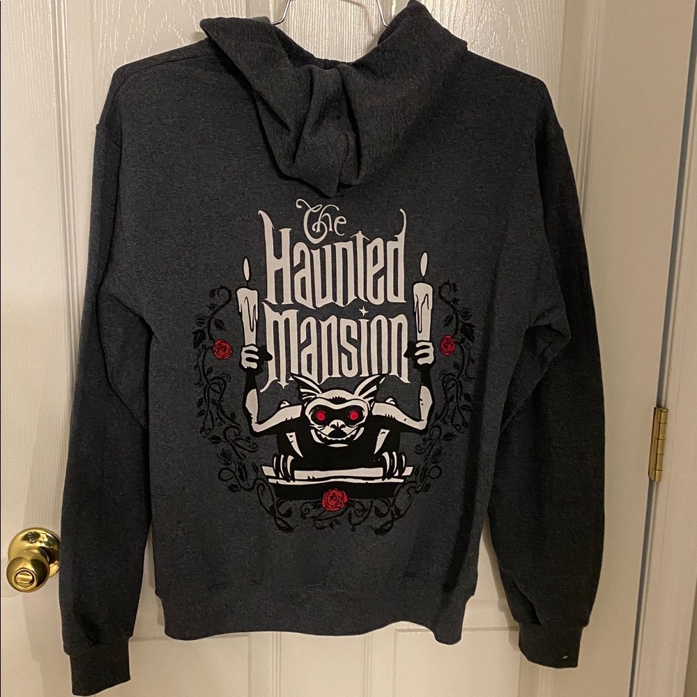 Disneyland haunted mansion zip up jacket hoodie